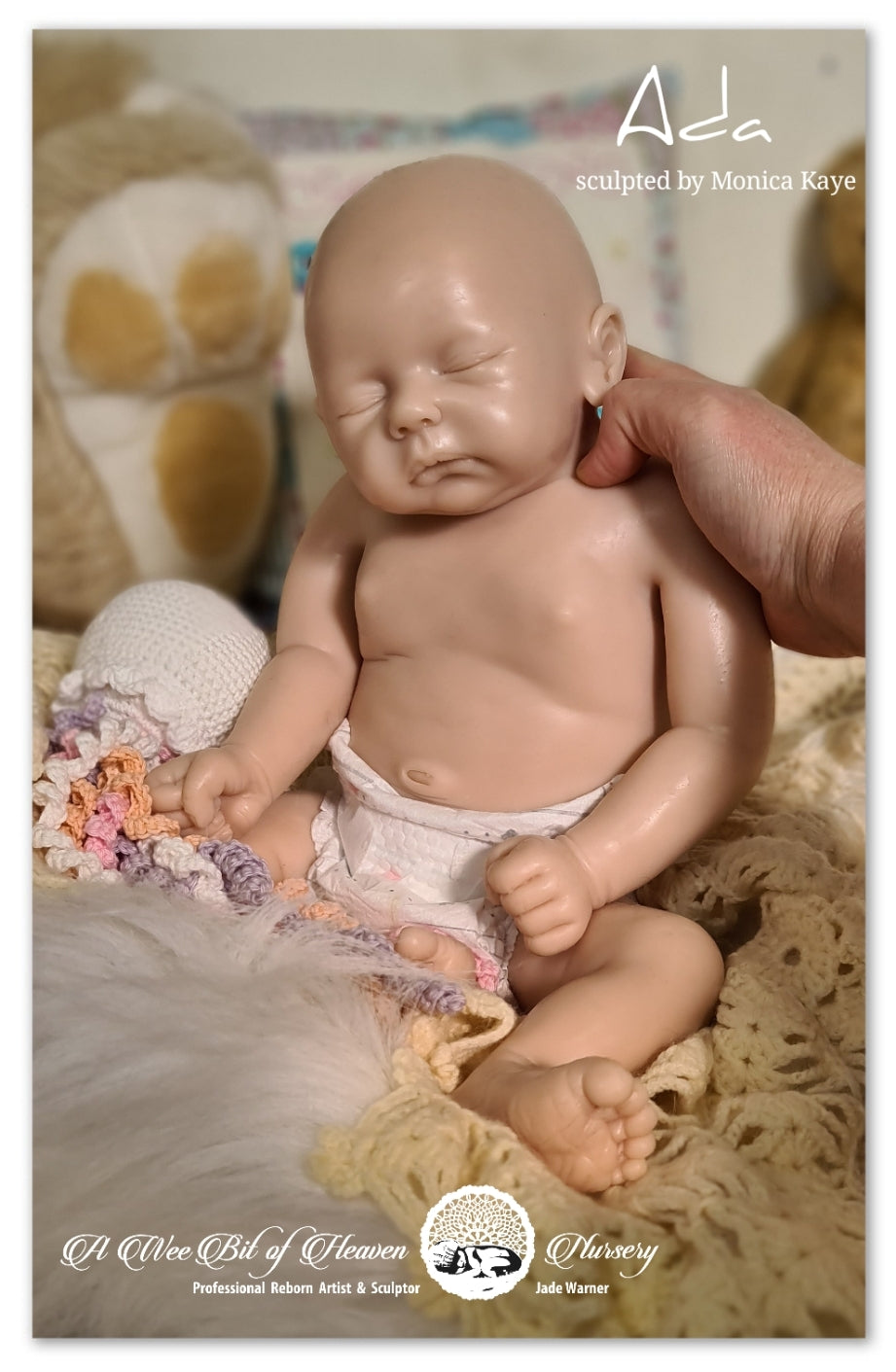 Ada Full Body Silicone Sculpted by Monica Kaye *Deposit Only*
