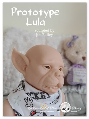 Lula Kane vinyl Hybrid kit sculpted by Joe Bailey