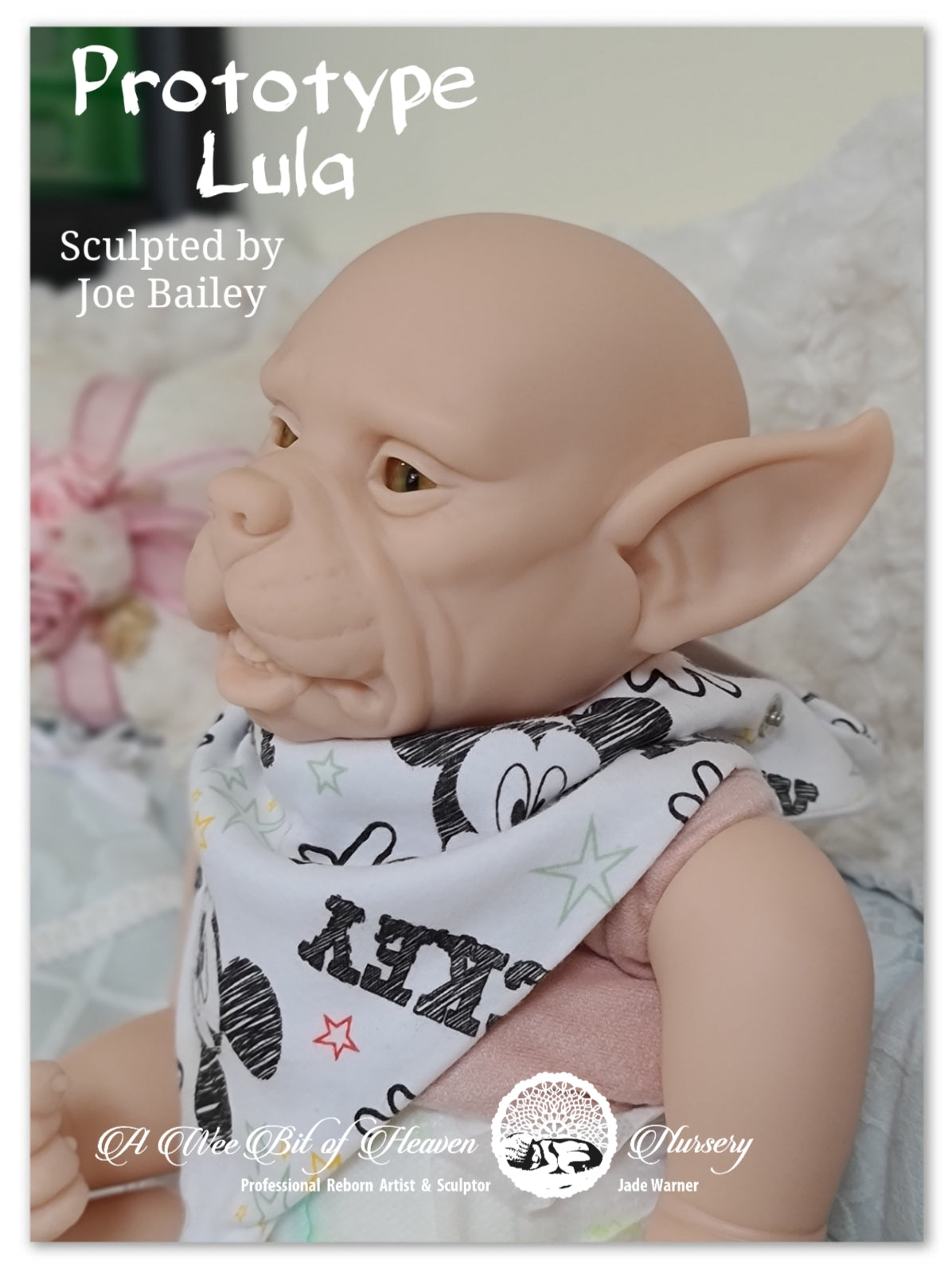 Lula Kane vinyl Hybrid kit sculpted by Joe Bailey