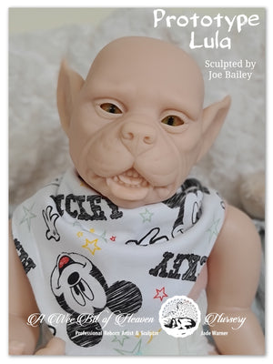 Lula Kane vinyl Hybrid kit sculpted by Joe Bailey