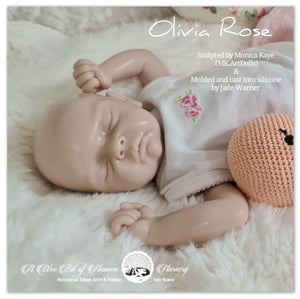 Olivia Rose  Silicone Baby Sculpted by Monica Kaye (MK.ArtDolls)