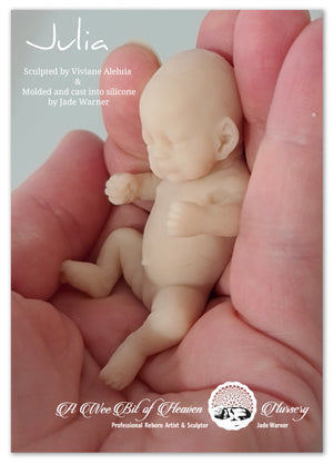 Julia Full Body Mini Silicone Baby by Viviane Aleluia