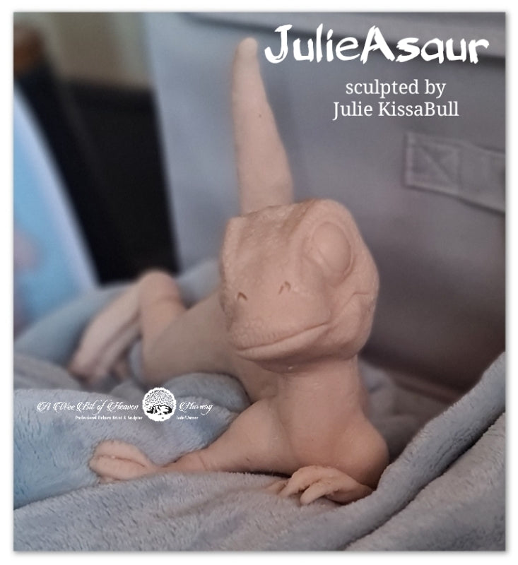 JulieAsaur Baby Dinosaur by Julie KissaBull - DEPOSIT ONLY