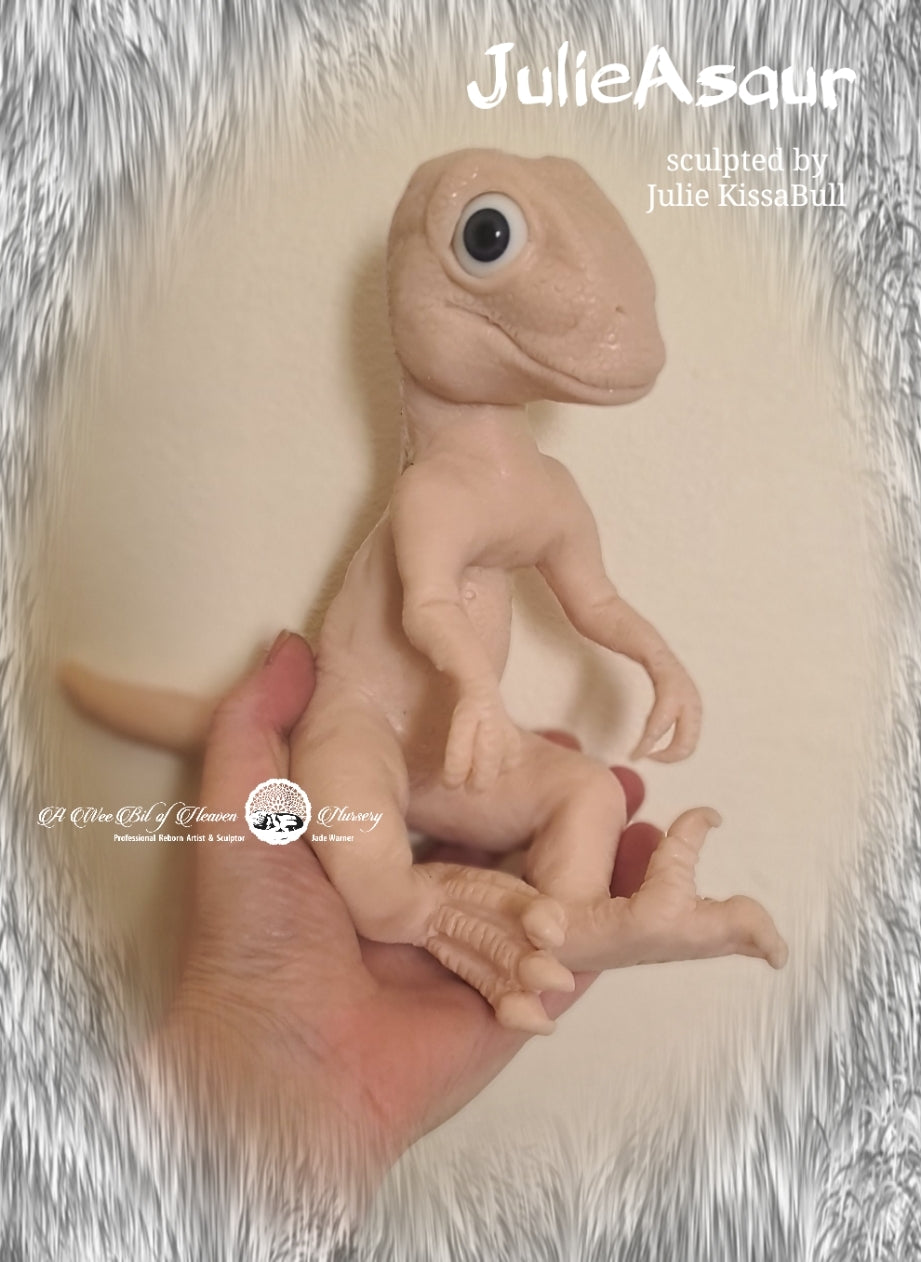 JulieAsaur Baby Dinosaur by Julie KissaBull - DEPOSIT ONLY