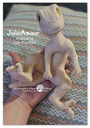 JulieAsaur Baby Dinosaur by Julie KissaBull - DEPOSIT ONLY