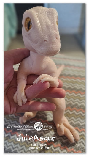 JulieAsaur Baby Dinosaur by Julie KissaBull - DEPOSIT ONLY