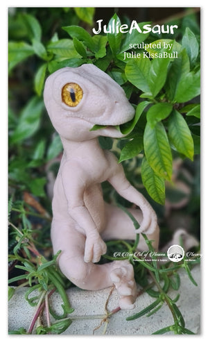 JulieAsaur Baby Dinosaur by Julie KissaBull - DEPOSIT ONLY
