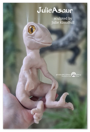 JulieAsaur Baby Dinosaur by Julie KissaBull - DEPOSIT ONLY