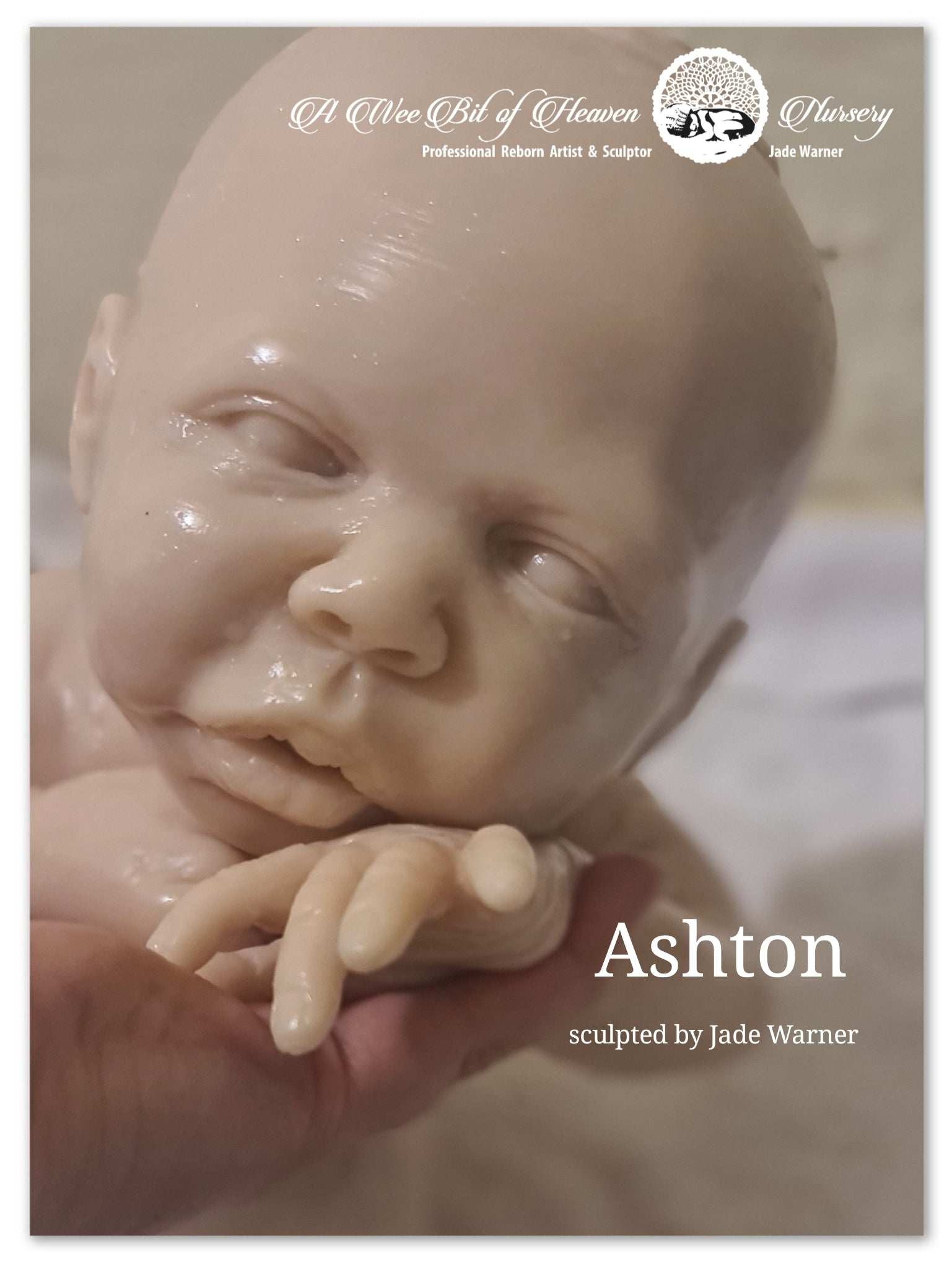 Ashton Full Body Silicone Baby by Jade Warner - Deposit Only