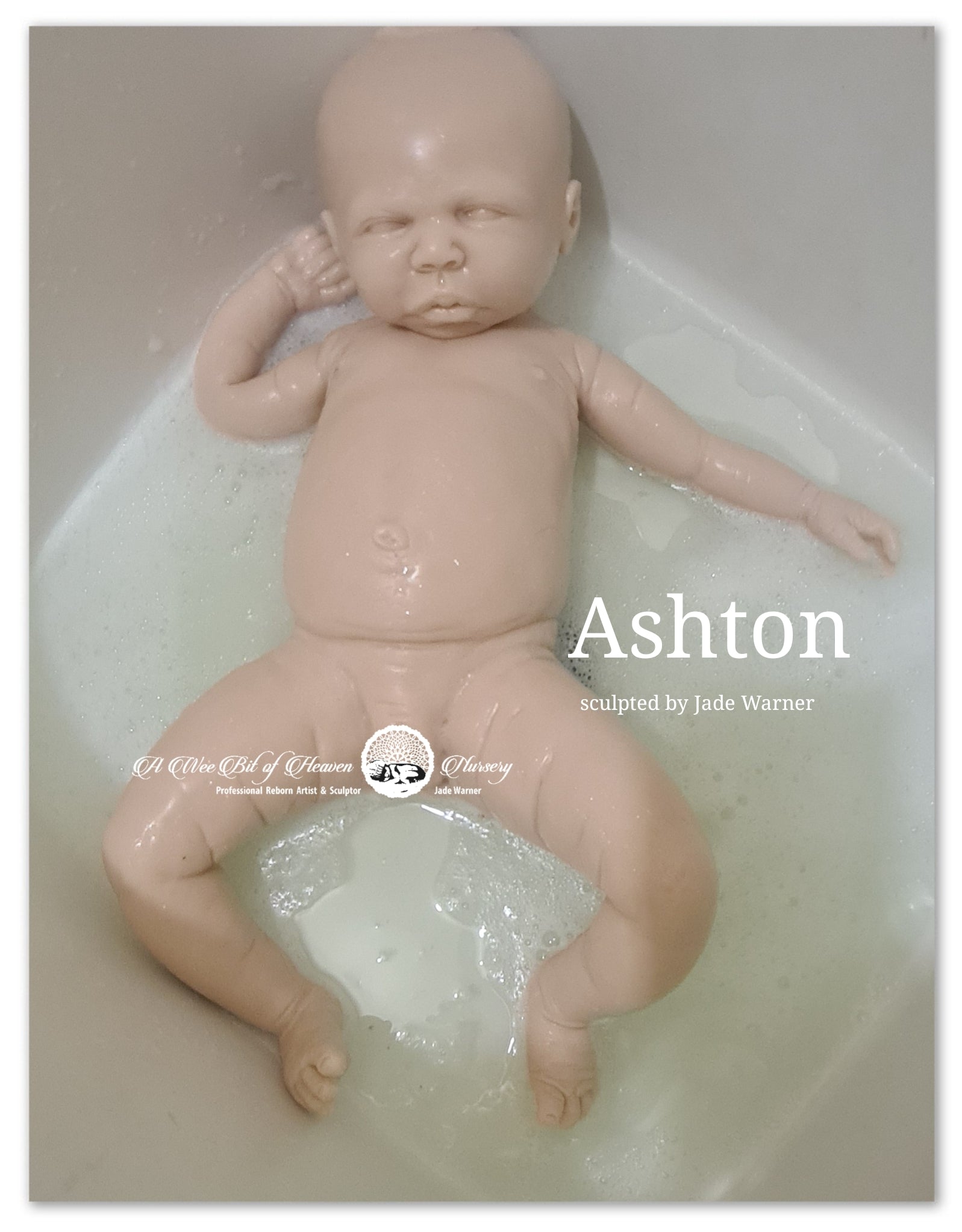 Ashton Full Body Silicone Baby by Jade Warner - Deposit Only