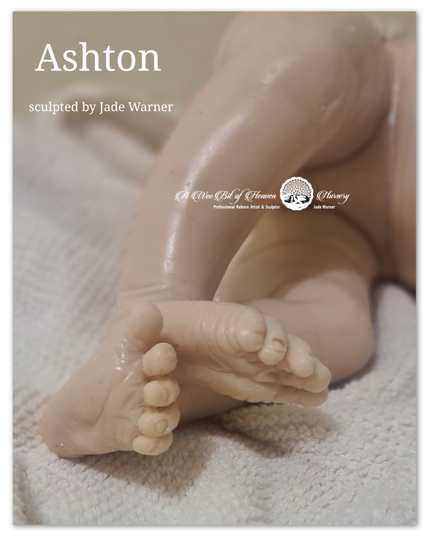 Ashton Full Body Silicone Baby by Jade Warner - Deposit Only