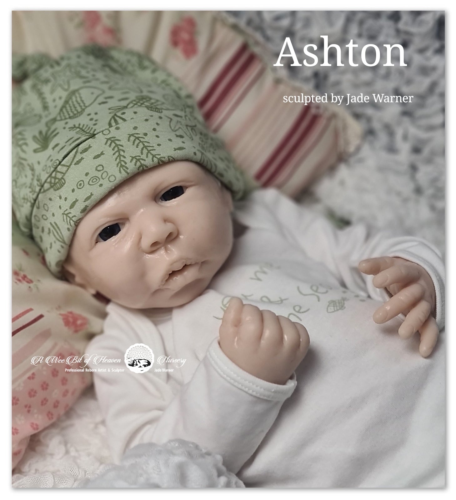 Ashton Full Body Silicone Baby by Jade Warner - Deposit Only