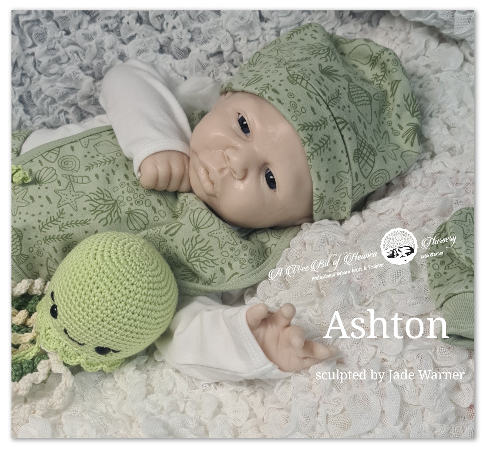 Ashton Full Body Silicone Baby by Jade Warner - Deposit Only