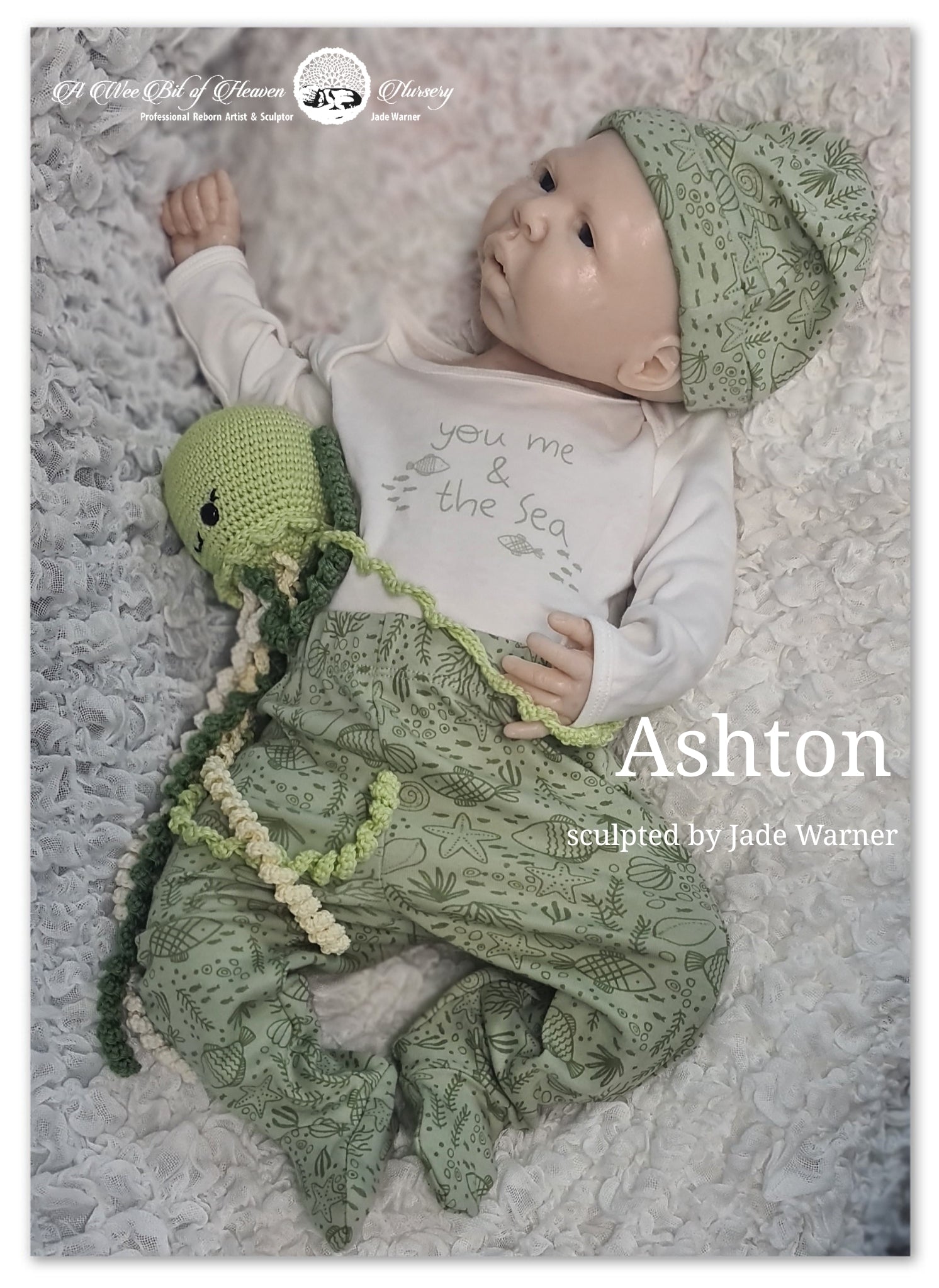 Ashton Full Body Silicone Baby by Jade Warner - Deposit Only