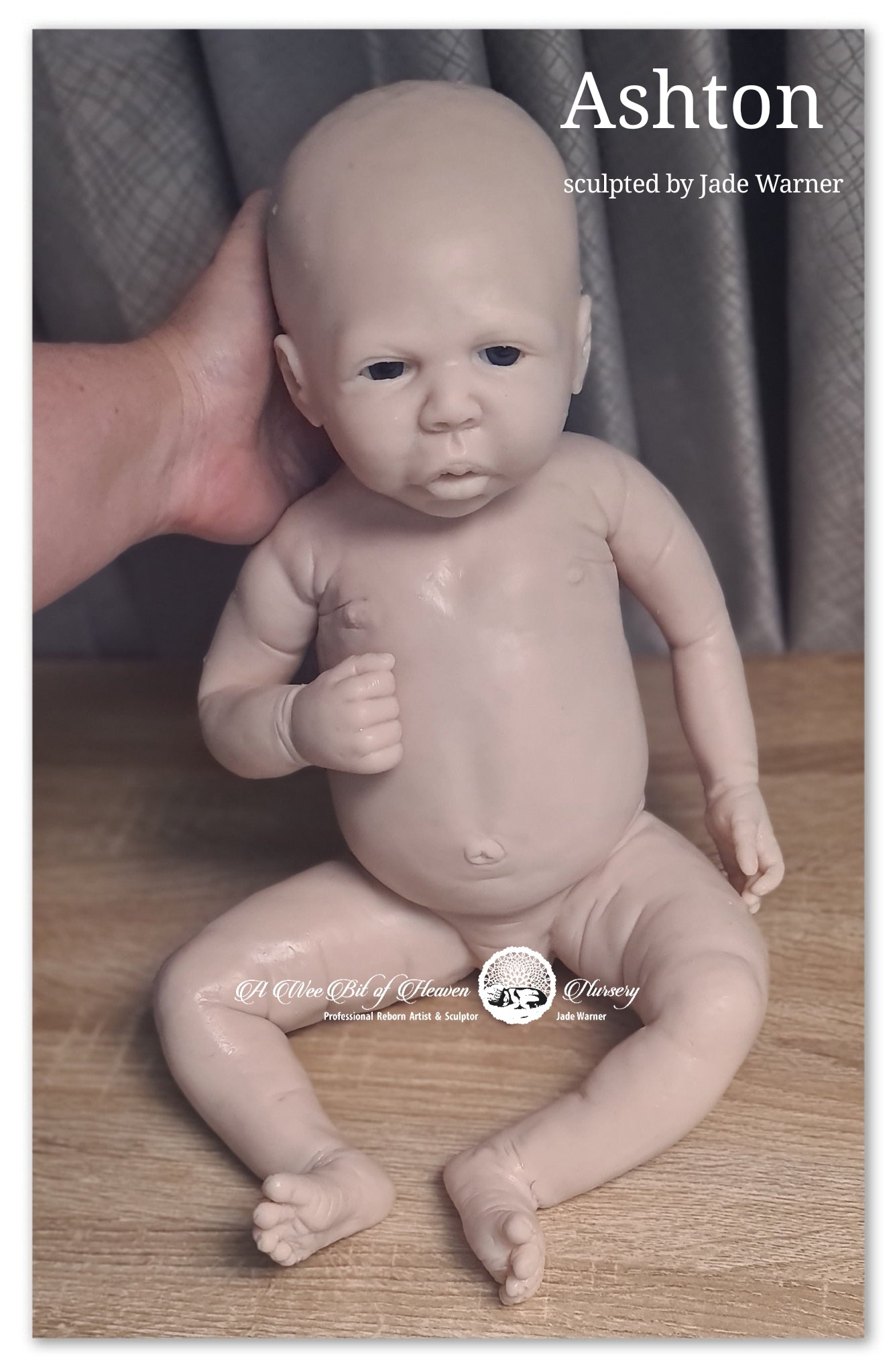 Ashton Full Body Silicone Baby by Jade Warner - Deposit Only