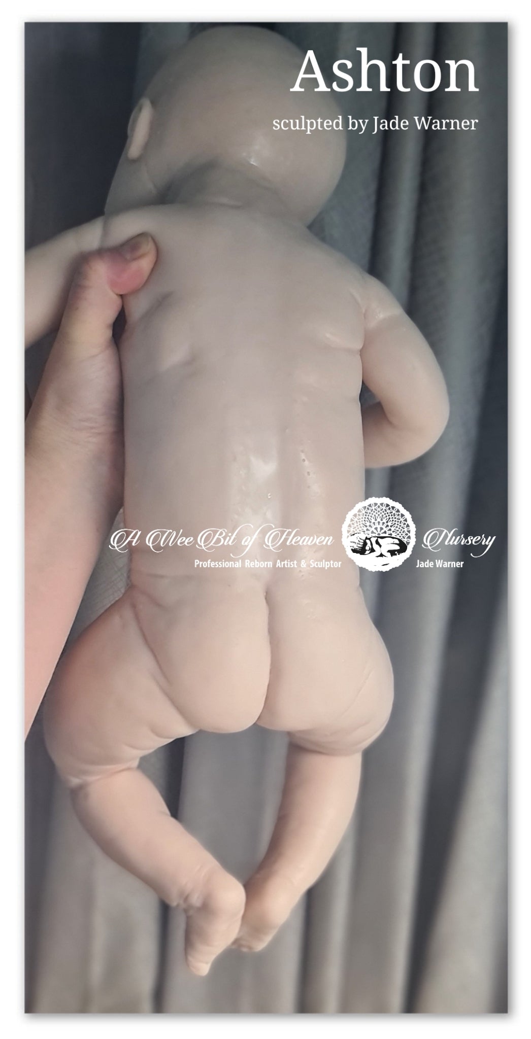 Ashton Full Body Silicone Baby by Jade Warner - Deposit Only