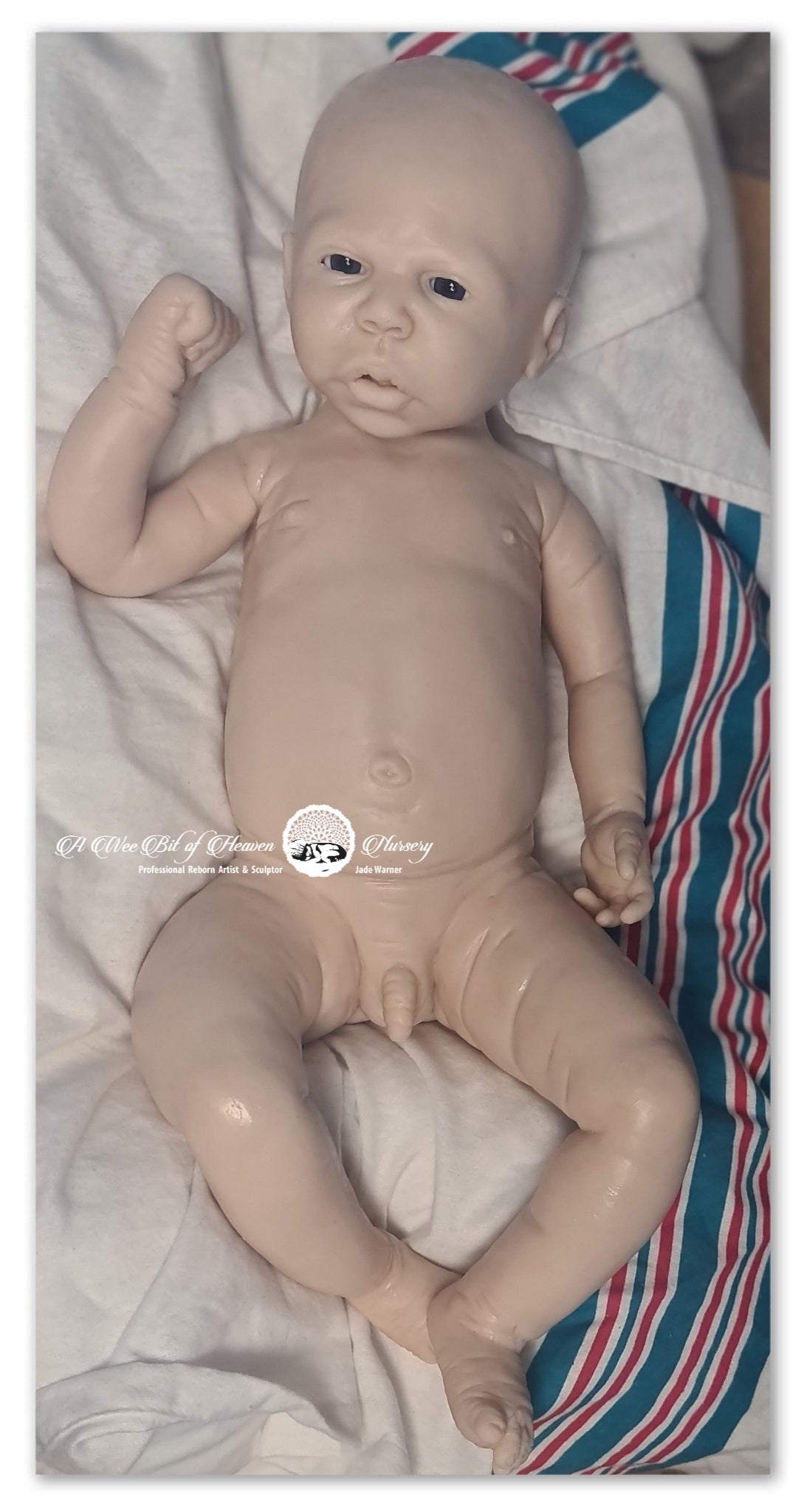 Ashton Full Body Silicone Baby by Jade Warner - Deposit Only