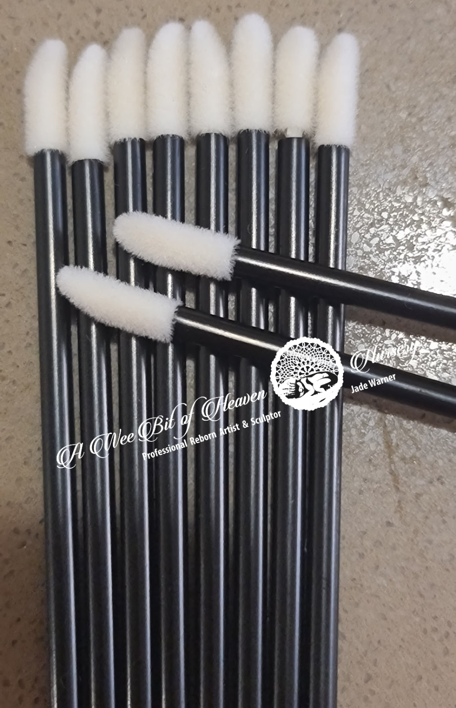 Lip Brush Latex Free (Pkt 10)