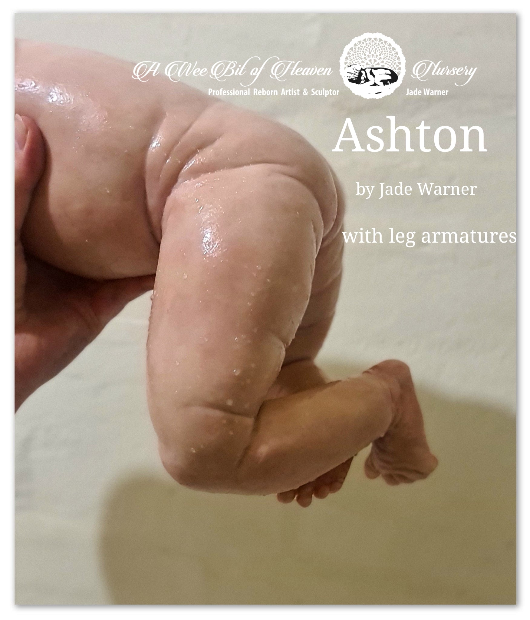 Ashton Full Body Silicone Baby by Jade Warner - Deposit Only