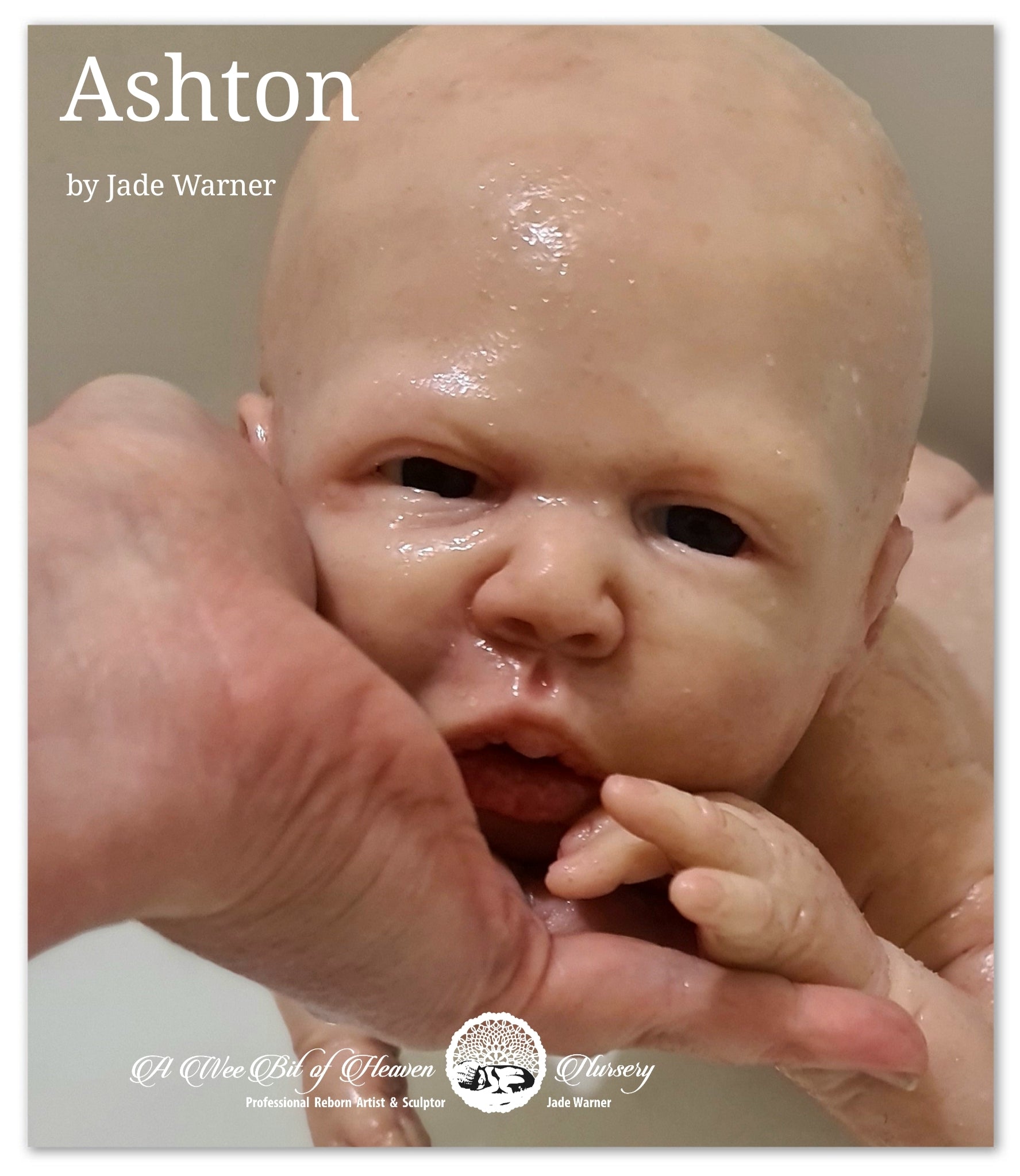 Ashton sculpted  by Jade Warner custom order