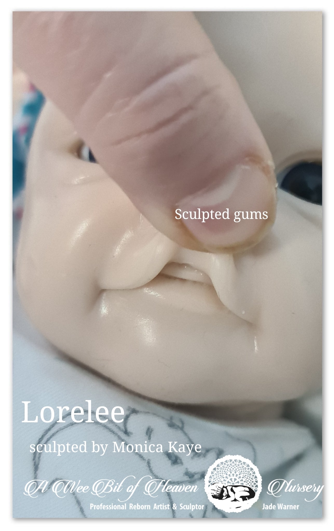 Lorelee Silicone Baby Sculpted by Monica Kaye (MK.ArtDolls)