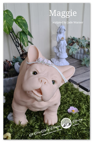 Maggie French Bulldog vinyl Kit by Jade Warner