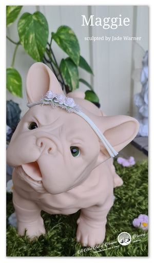 Maggie French Bulldog vinyl Kit by Jade Warner