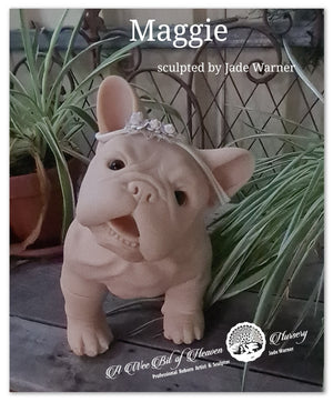 Maggie French Bulldog vinyl Kit by Jade Warner