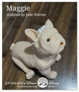 Maggie French Bulldog vinyl Kit by Jade Warner