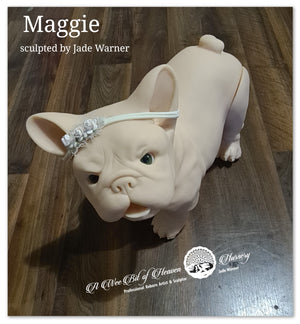 Maggie French Bulldog vinyl Kit by Jade Warner