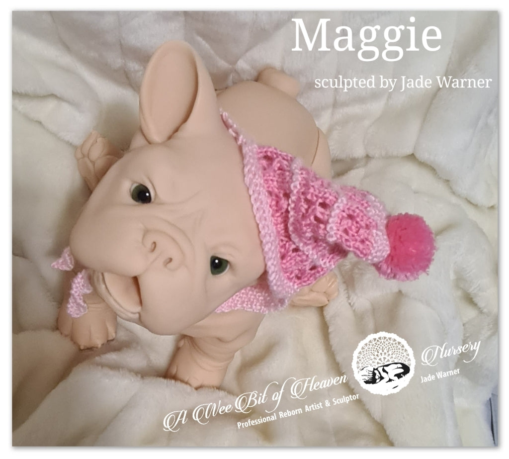 Maggie French Bulldog vinyl Kit by Jade Warner