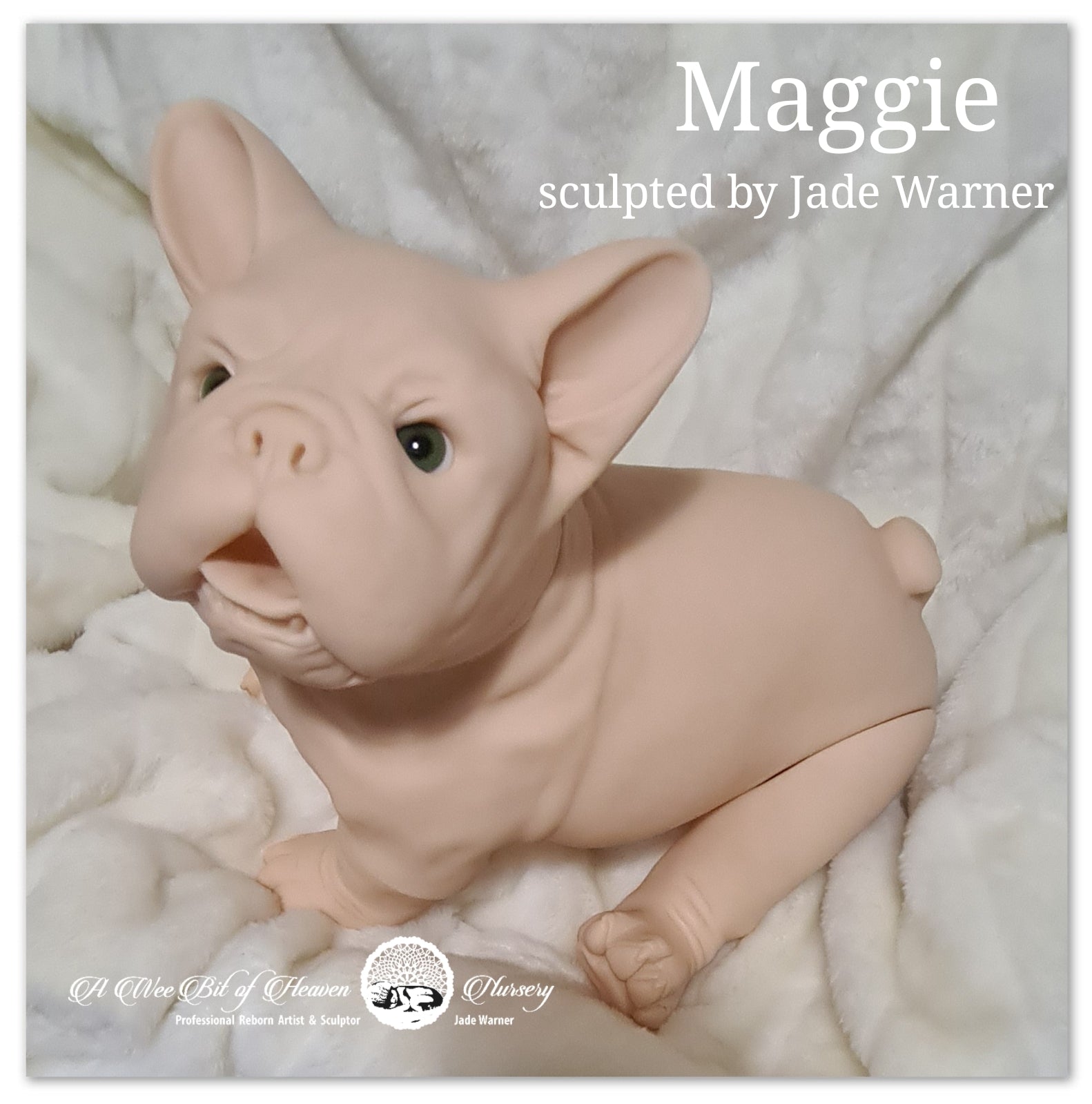 Maggie French Bulldog vinyl Kit by Jade Warner