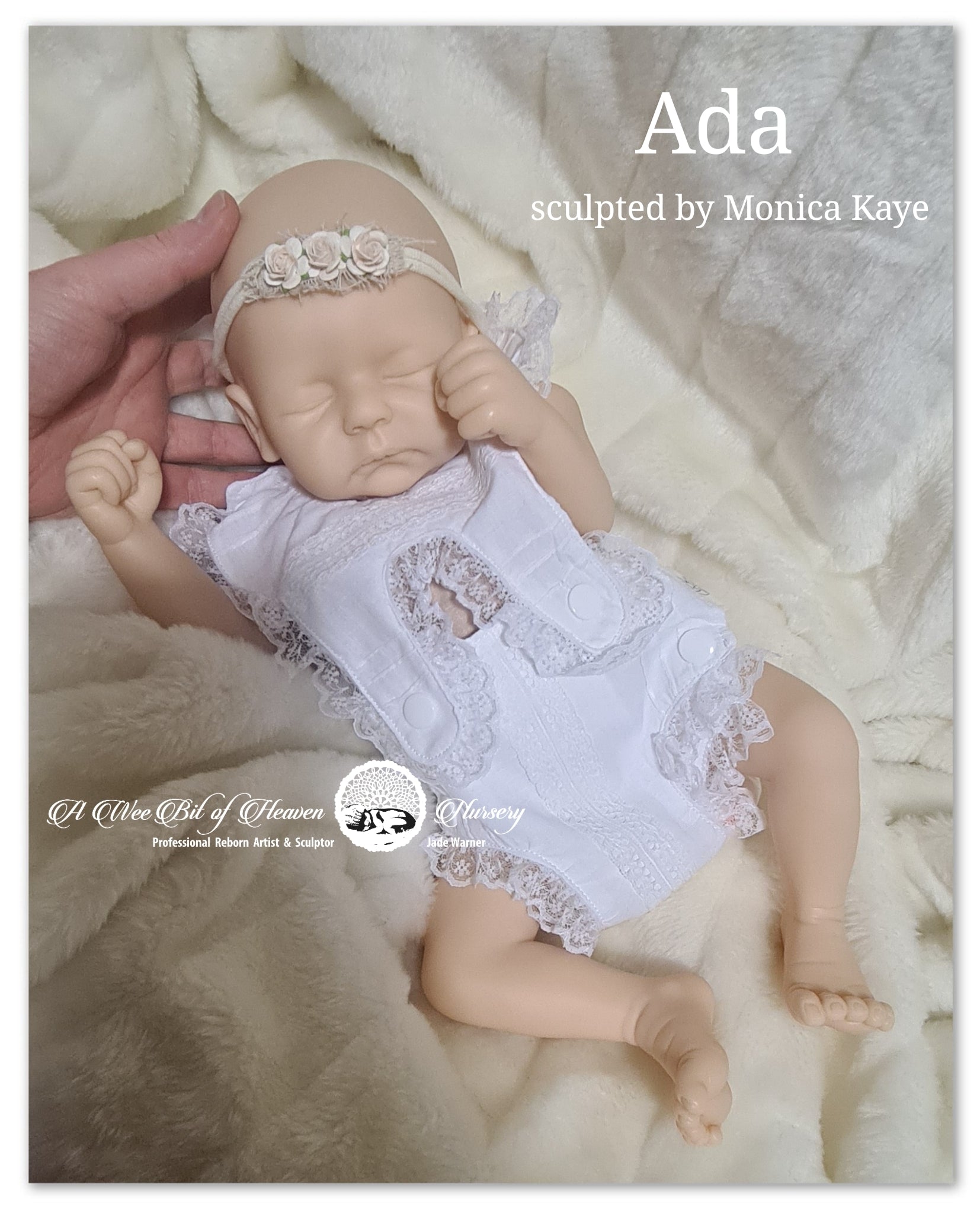 Ada Vinyl Doll Kit by Monica Kaye