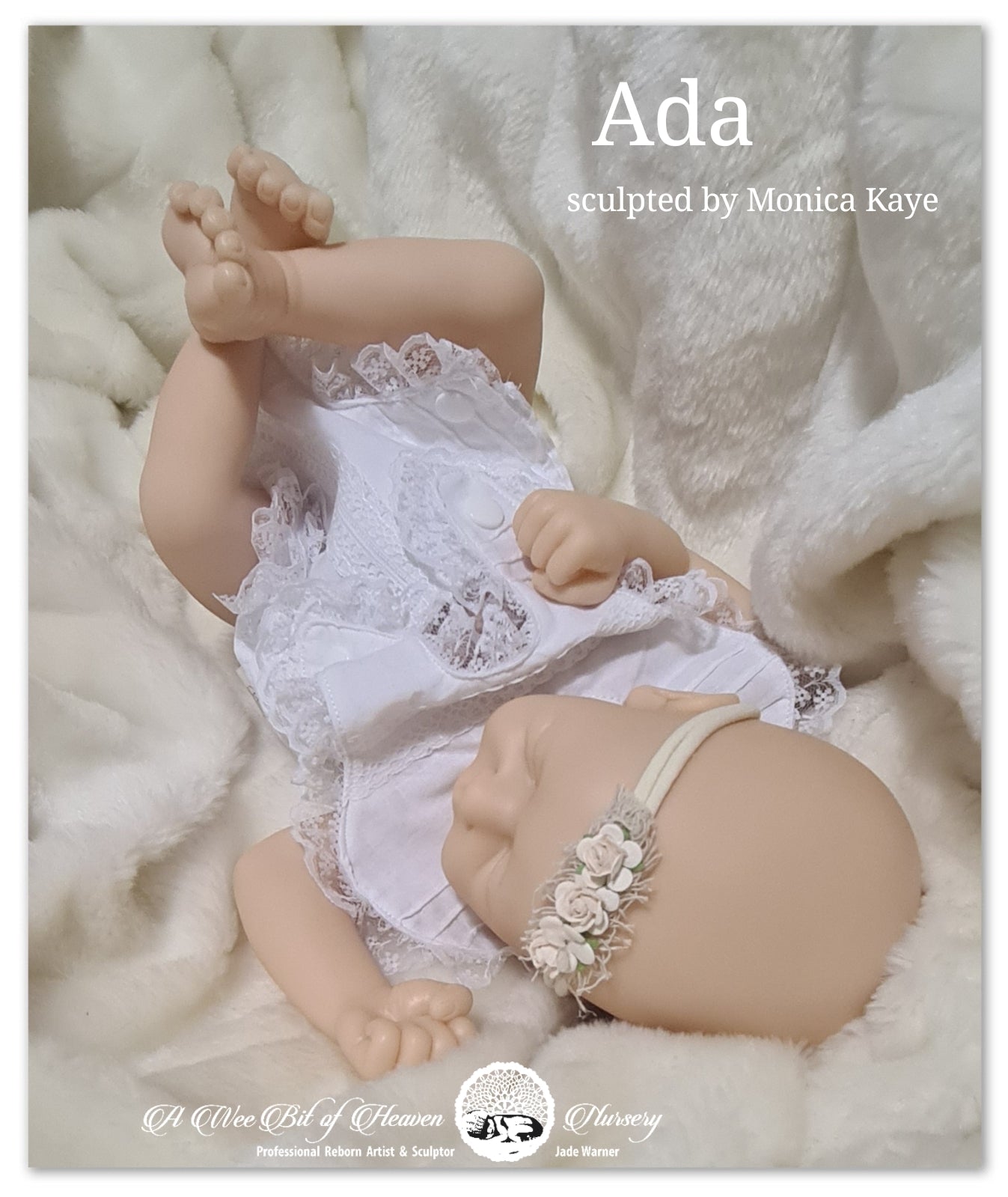 Ada Vinyl Doll Kit by Monica Kaye