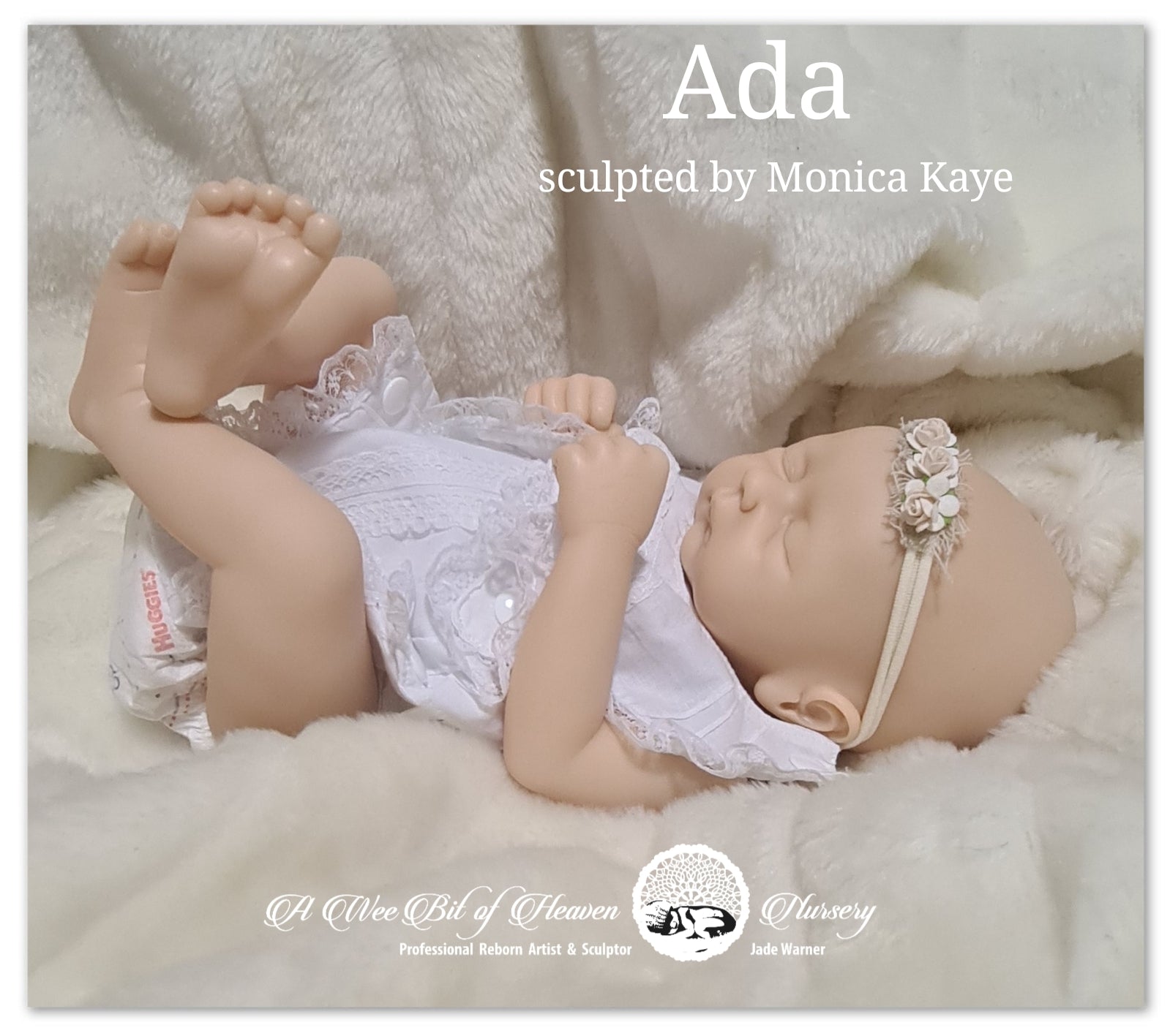 Ada Vinyl Doll Kit by Monica Kaye