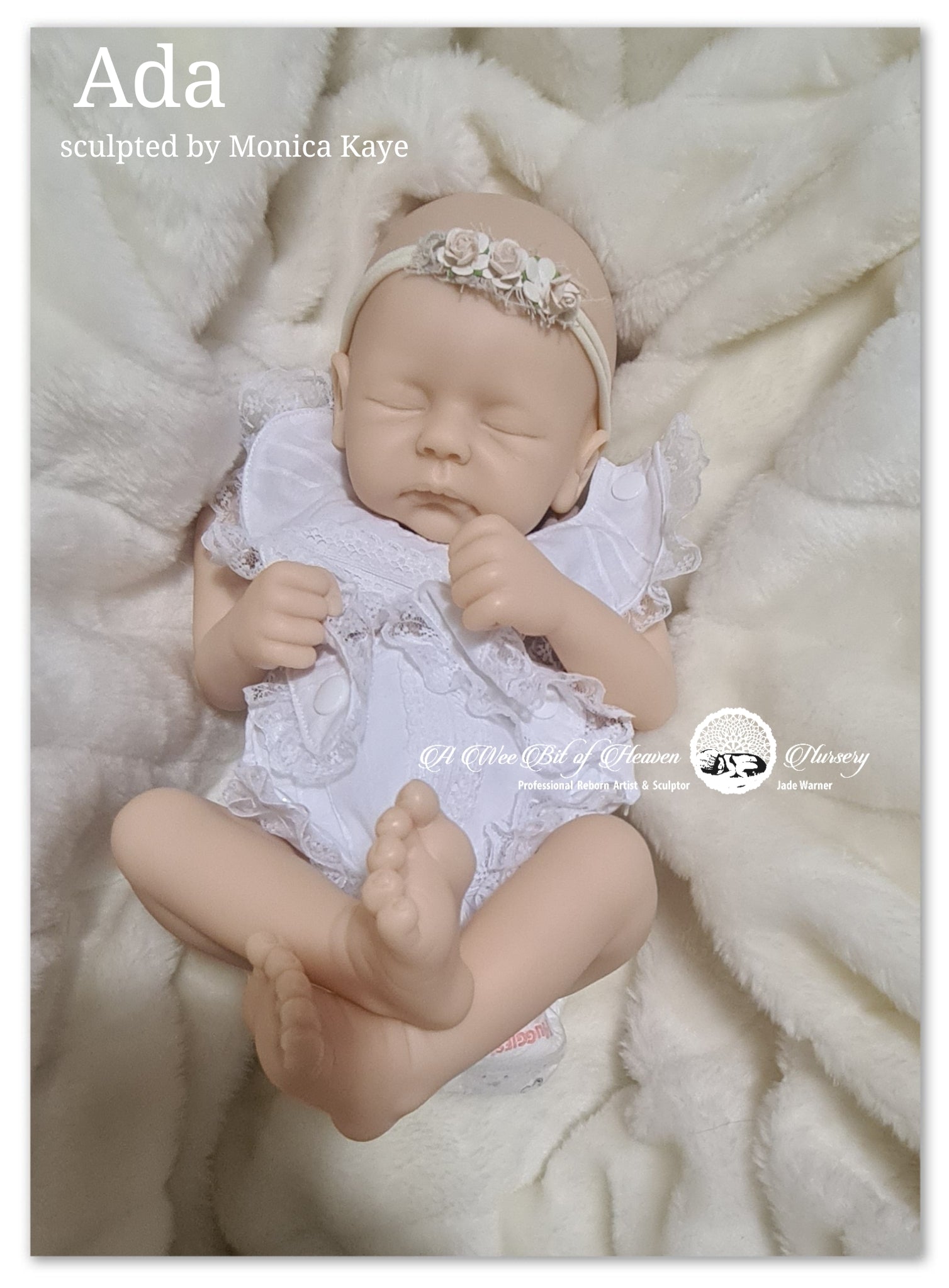 Ada Vinyl Doll Kit by Monica Kaye