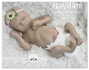 Haydan Full Body Silicone Baby by Lisa Sylvia & Jade Warner *DEPOSIT ONLY*