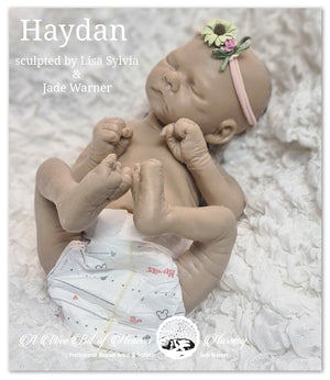 Haydan Full Body Silicone Baby by Lisa Sylvia & Jade Warner *DEPOSIT ONLY*