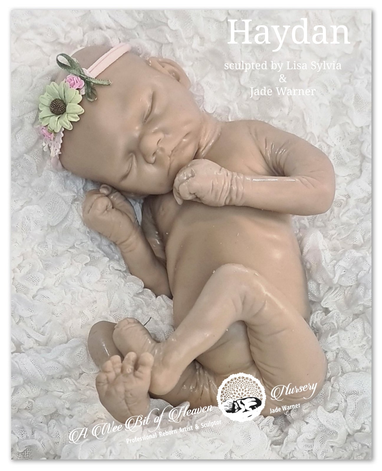 Haydan Full Body Silicone Baby by Lisa Sylvia & Jade Warner *DEPOSIT ONLY*