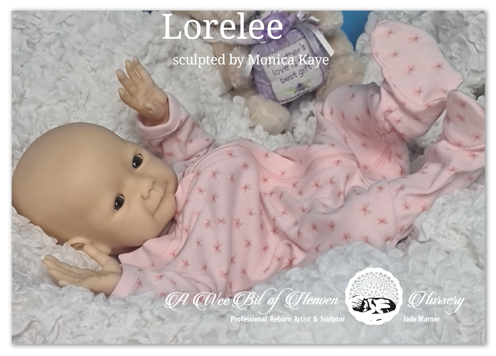 Lorelee Vinyl Doll Kit by Monica Kaye