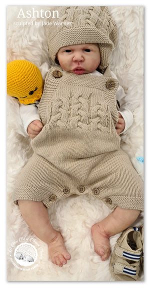 Ashton Full Body Silicone Baby by Jade Warner - Deposit Only