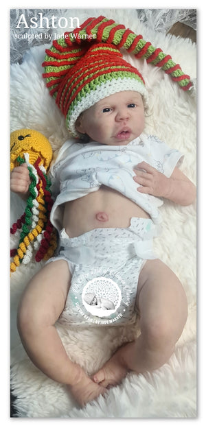 Ashton Full Body Silicone Baby by Jade Warner - Deposit Only