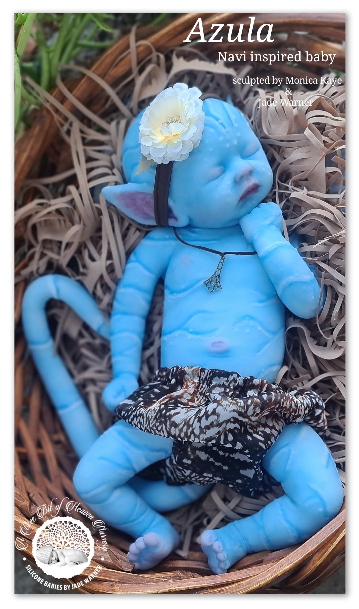 Azula Full Body Silicone Baby girl *Deposit ONLY*