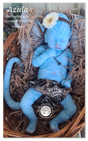 Azula Full Body Silicone Baby girl *Deposit ONLY*