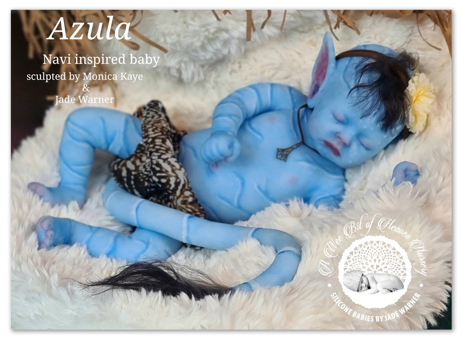 Azula Full Body Silicone Baby girl *Deposit ONLY*