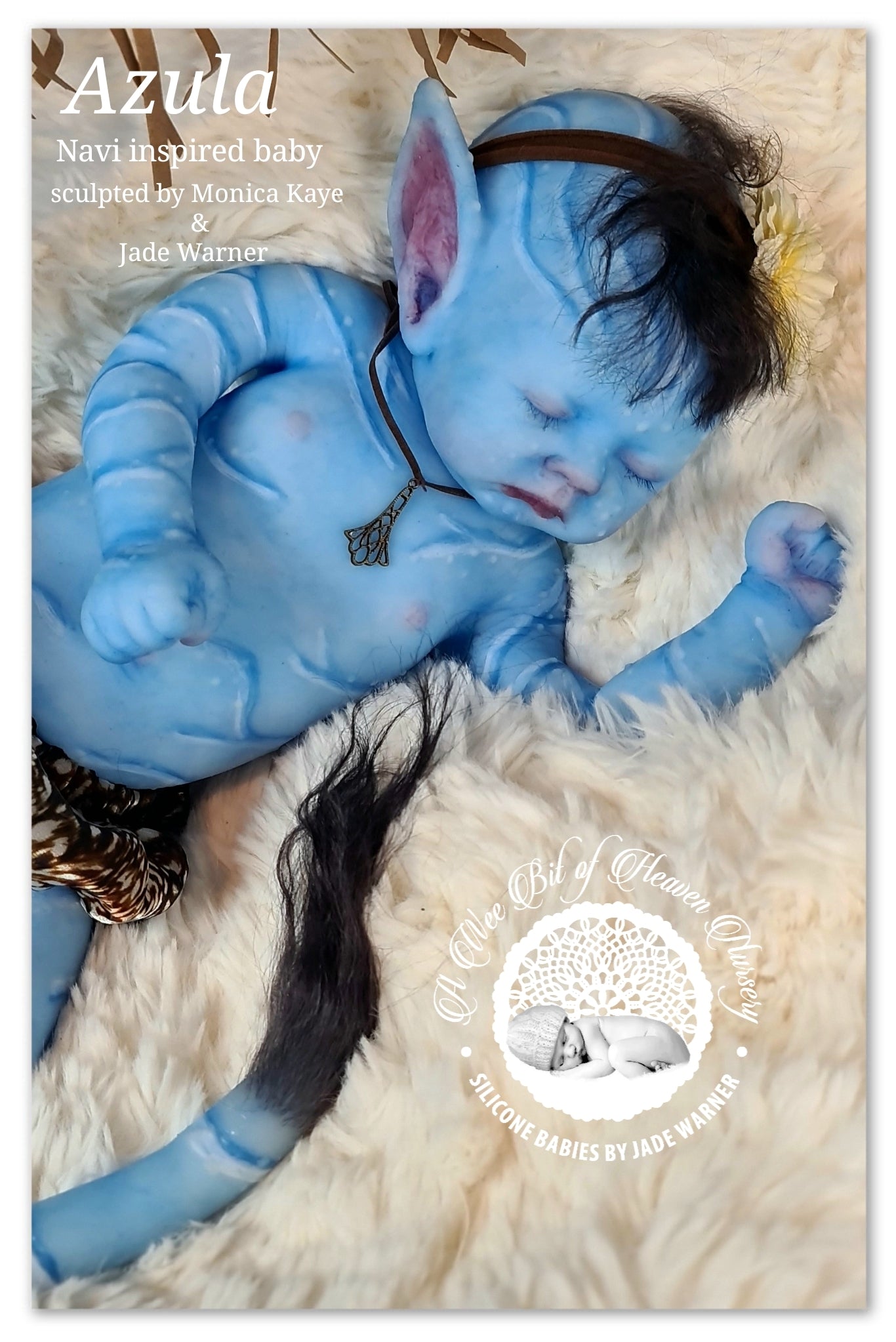 Azula Full Body Silicone Baby girl *Deposit ONLY*