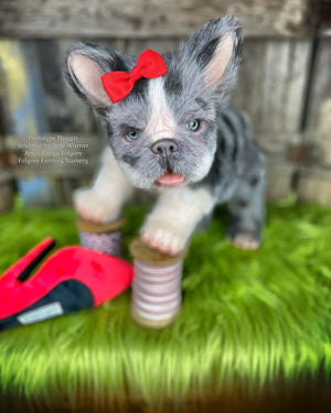 Maggie French Bulldog vinyl Kit by Jade Warner