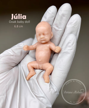 Julia Full Body Mini Silicone Baby by Viviane Aleluia
