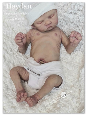 Haydan Full Body Silicone Baby by Lisa Sylvia & Jade Warner *DEPOSIT ONLY*