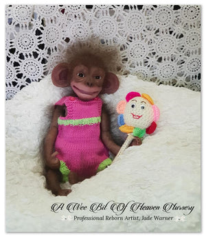 Silicone Full Body Baby Chimp Felberta  & Filbert